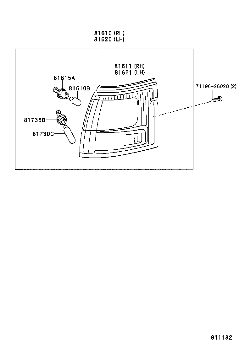  HIACE VAN COMUTER |  FRONT CLEARANCE LAMP