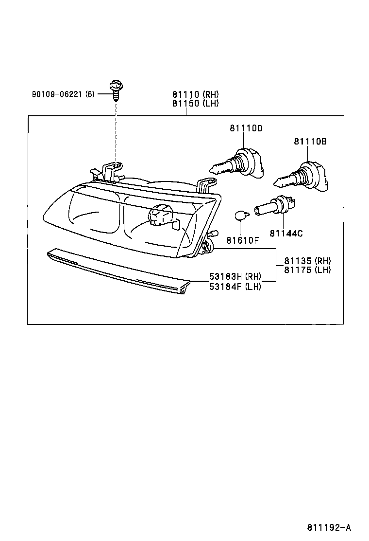  CAMRY |  HEADLAMP