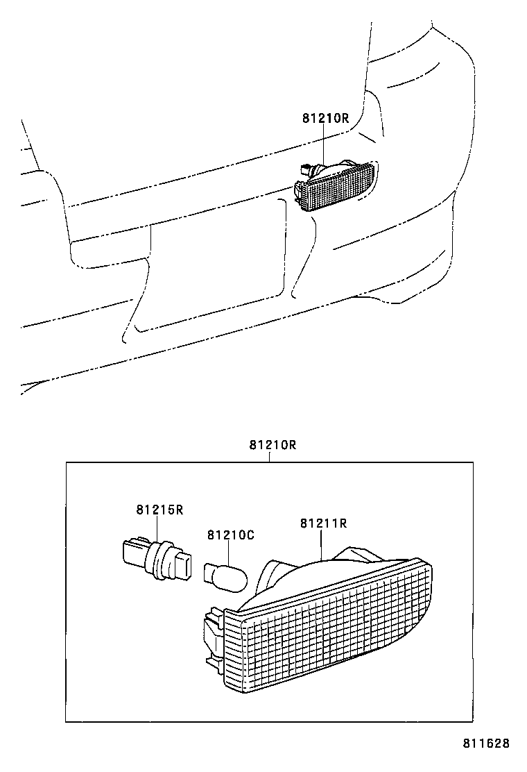  YARIS |  REAR FOG LAMP