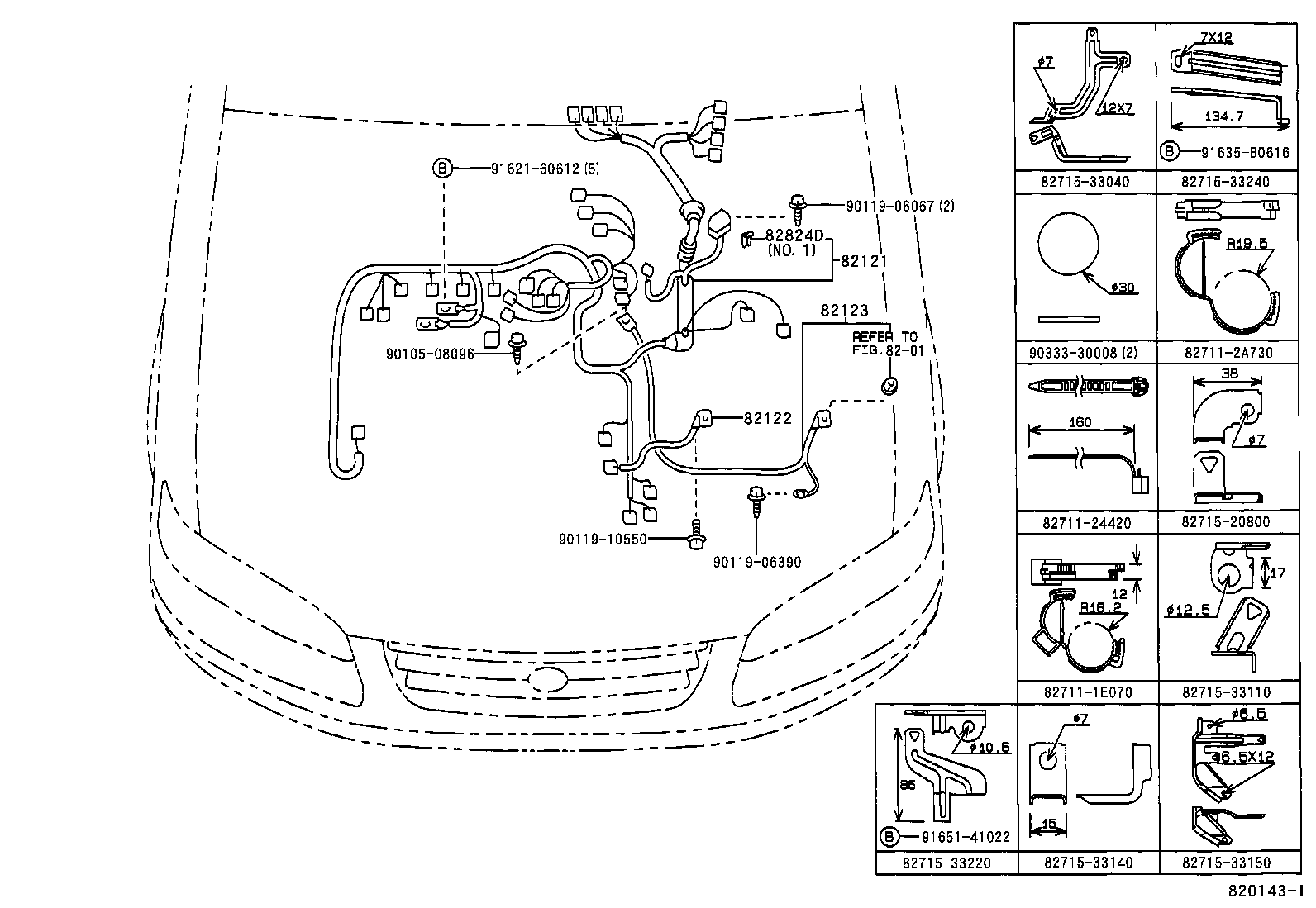  CAMRY |  WIRING CLAMP