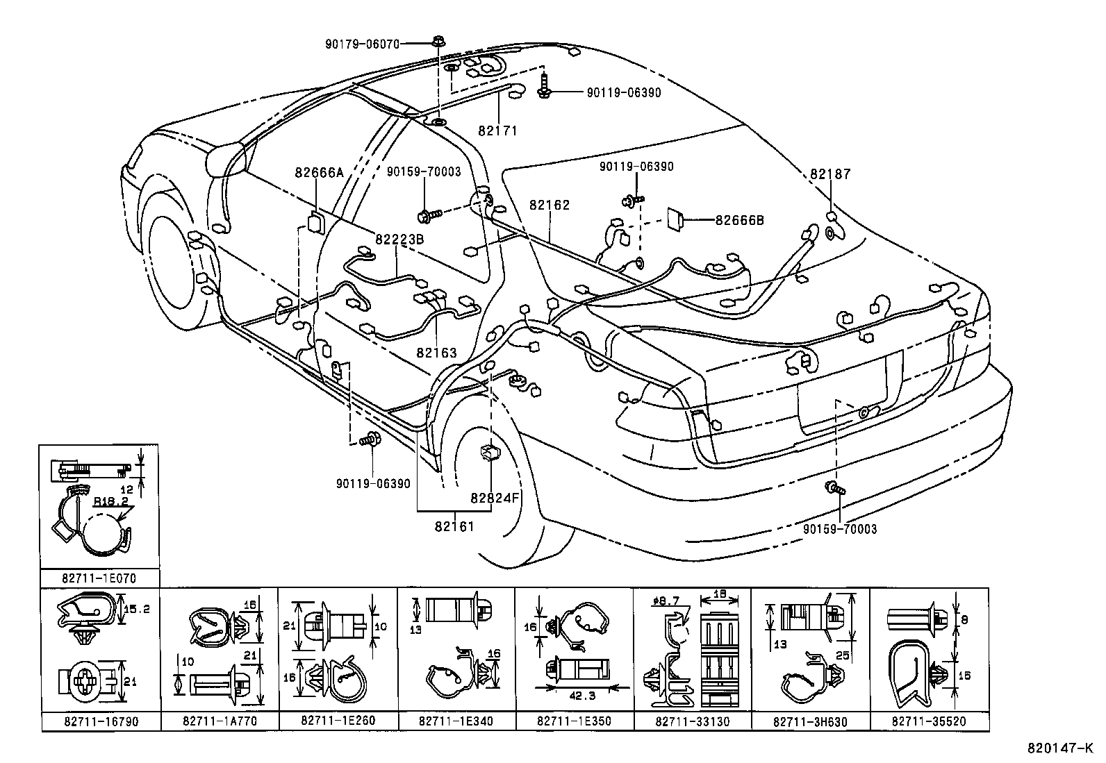  CAMRY |  WIRING CLAMP