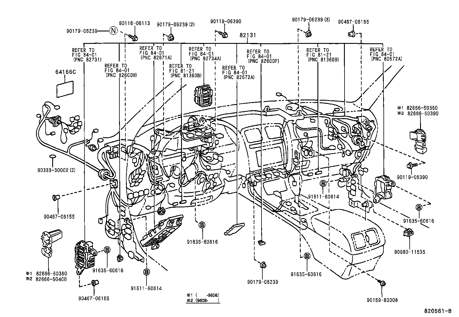  LS400 |  WIRING CLAMP