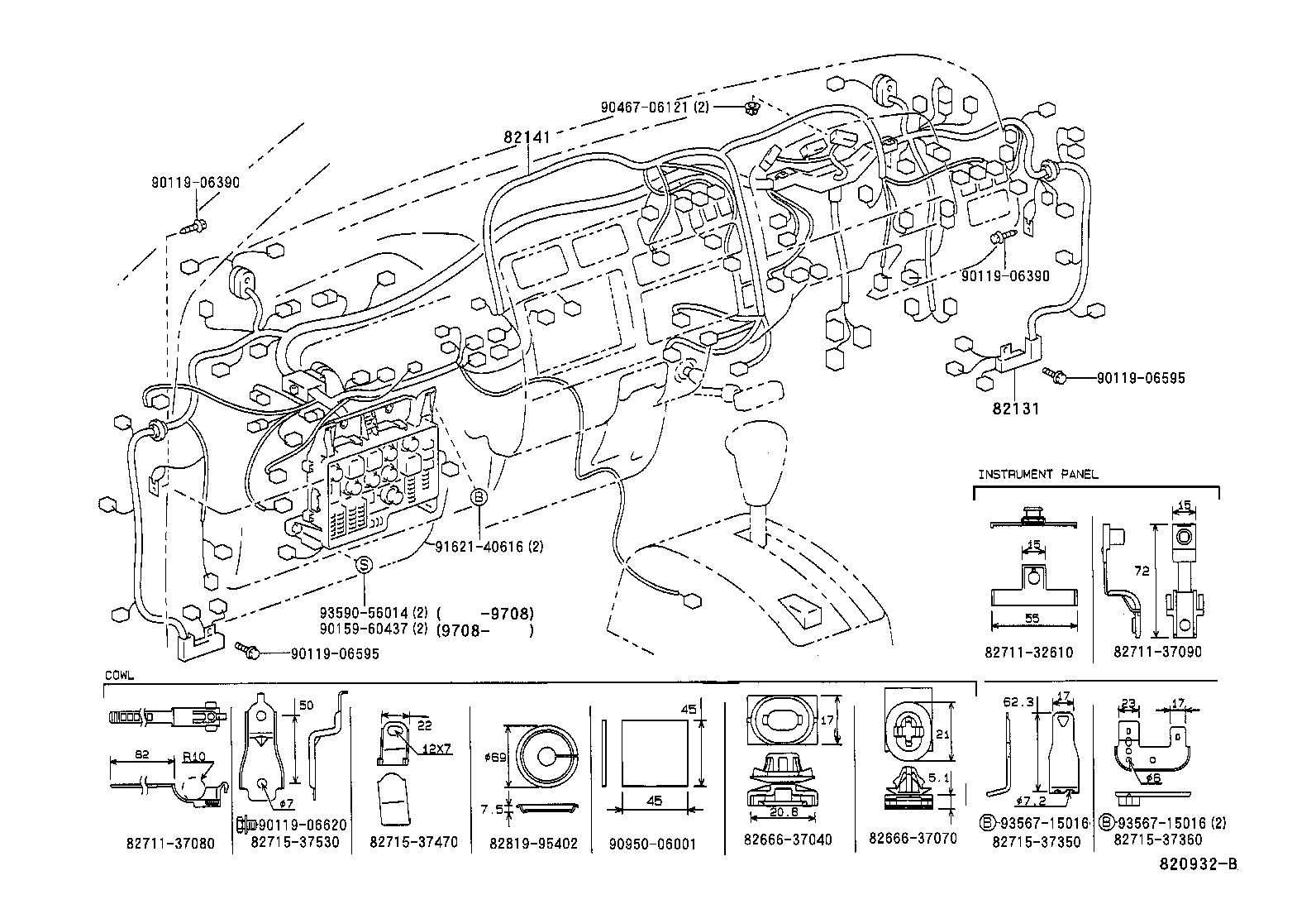  DYNA 100 |  WIRING CLAMP