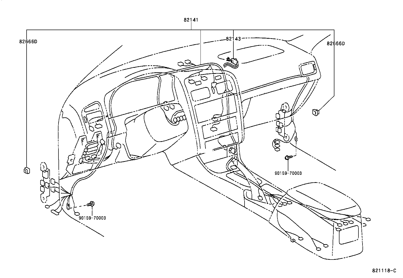  AVENSIS |  WIRING CLAMP