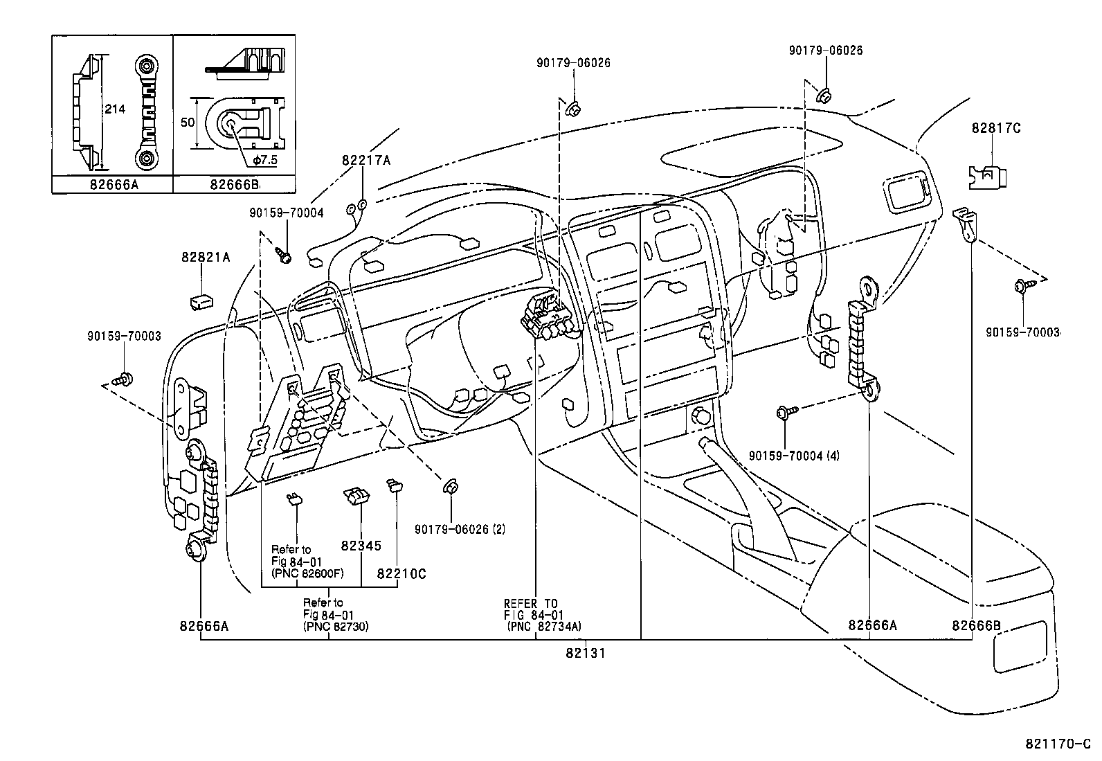  AVENSIS |  WIRING CLAMP