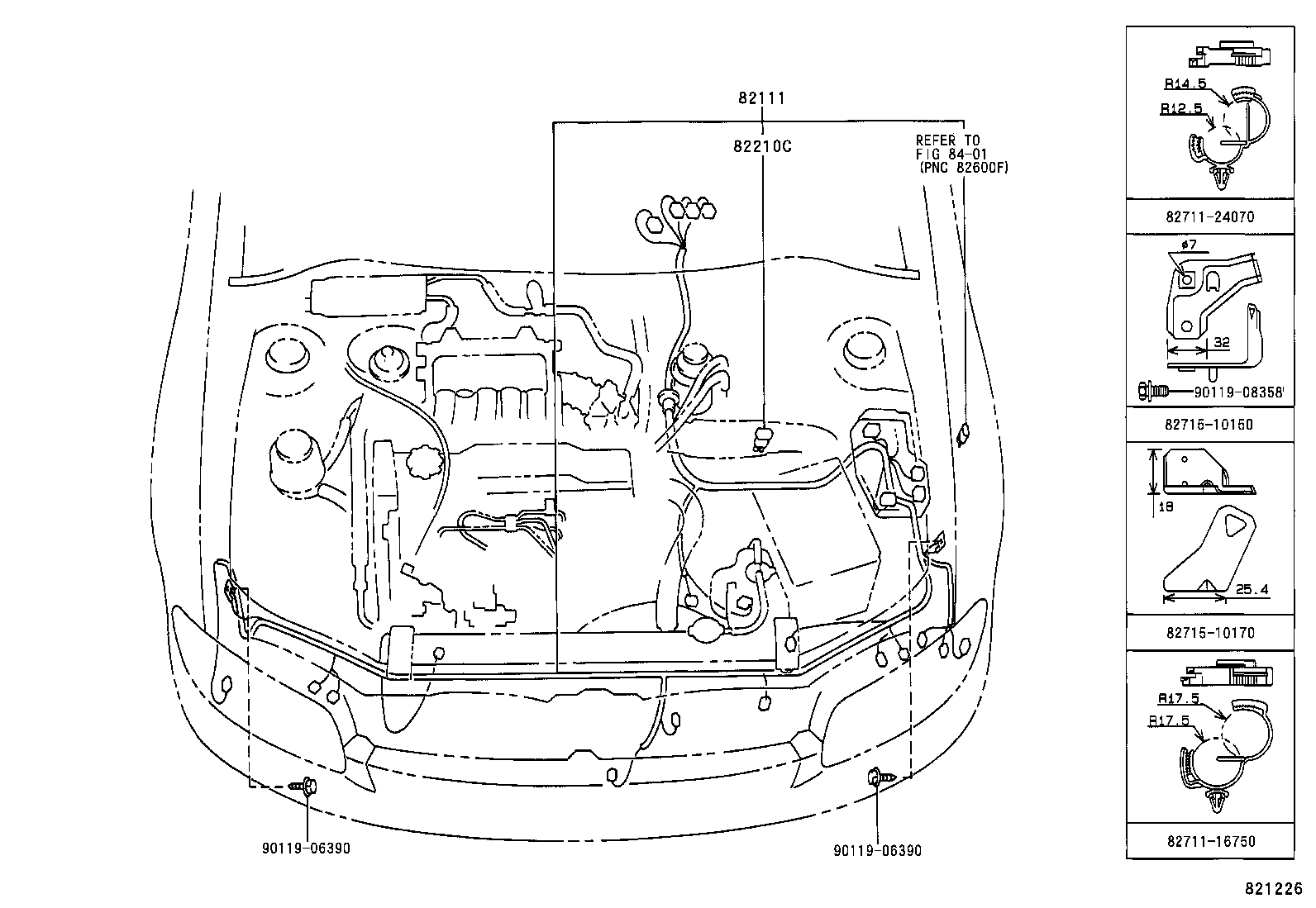  STARLET |  WIRING CLAMP