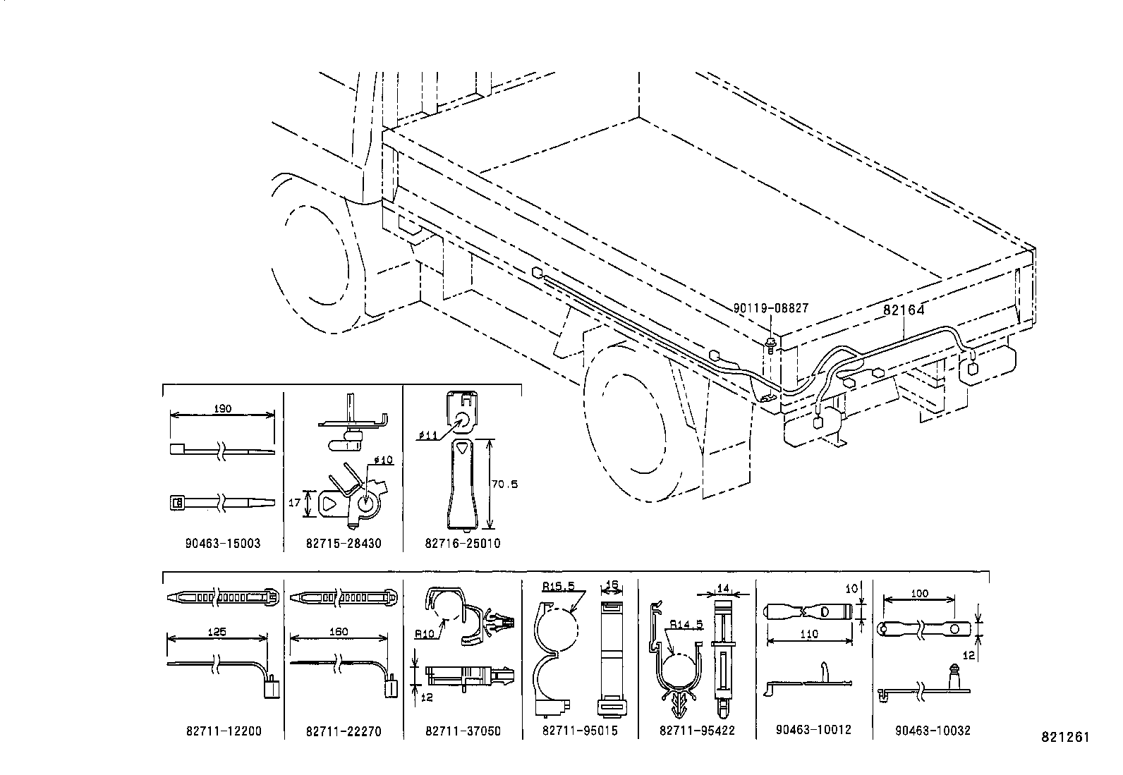  DYNA 100 |  WIRING CLAMP