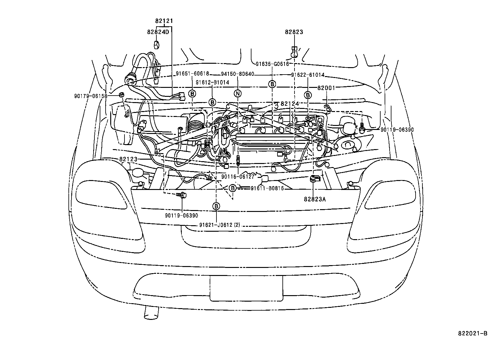  MR2 |  WIRING CLAMP