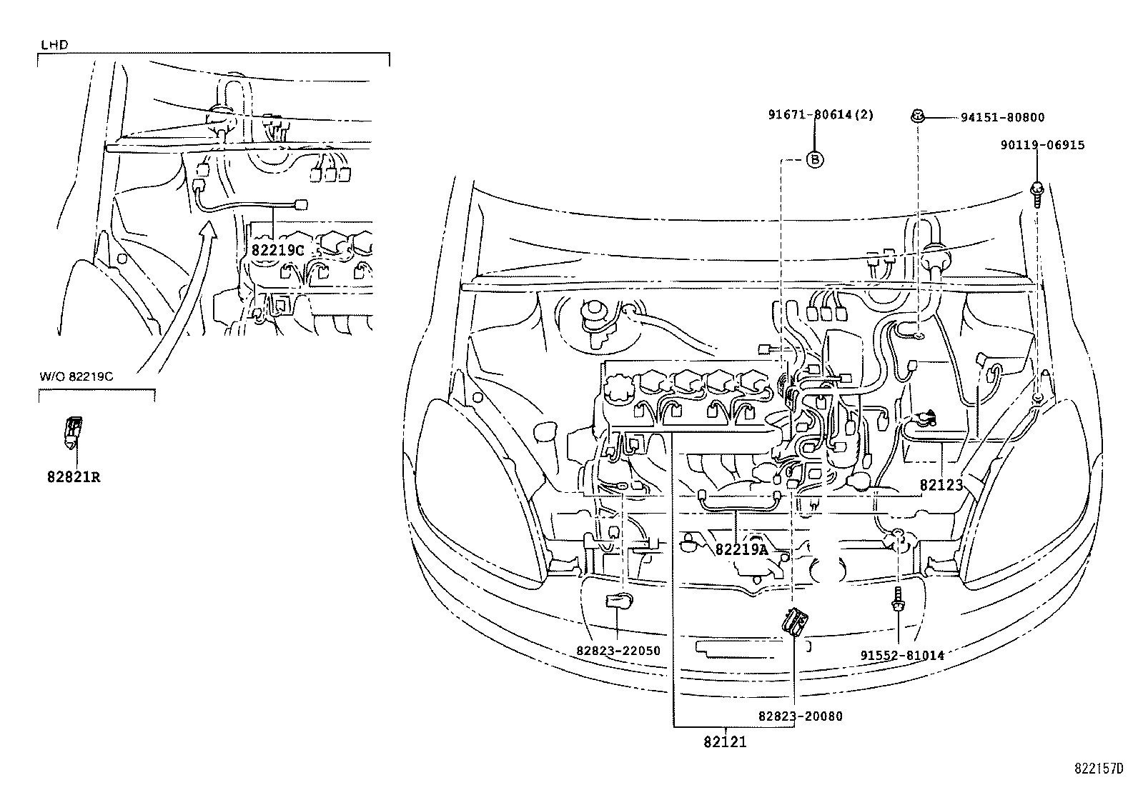  YARIS |  WIRING CLAMP