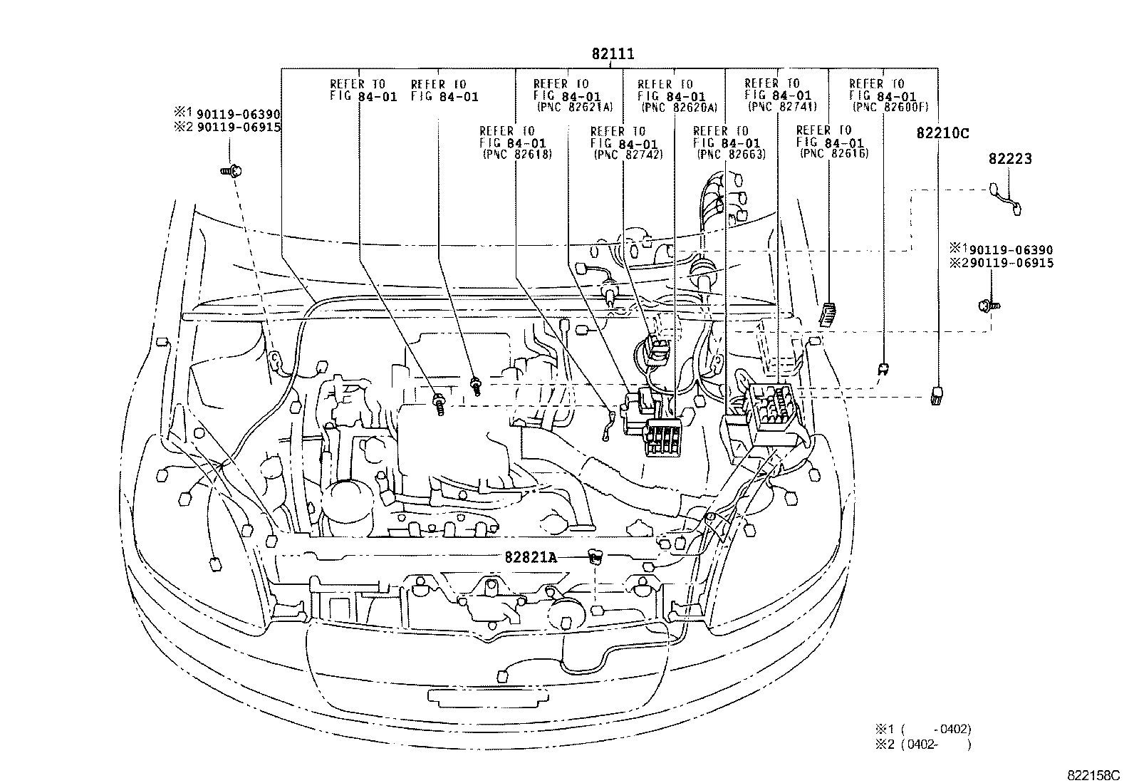  YARIS |  WIRING CLAMP