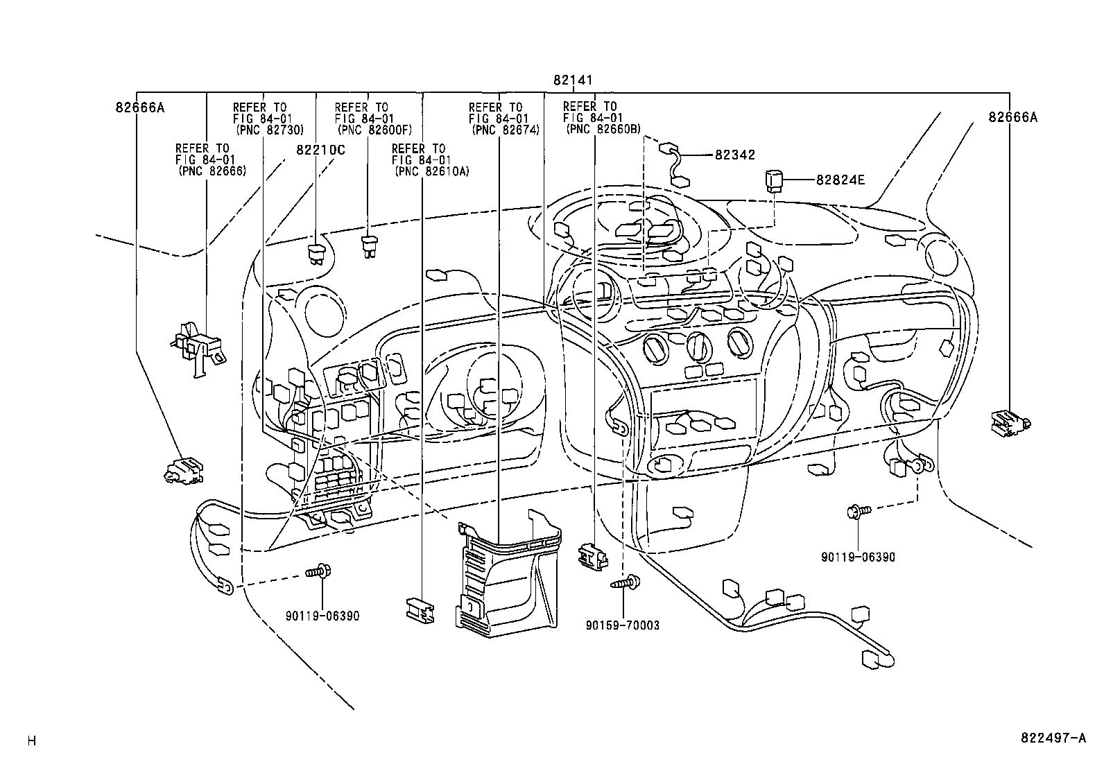  YARIS |  WIRING CLAMP