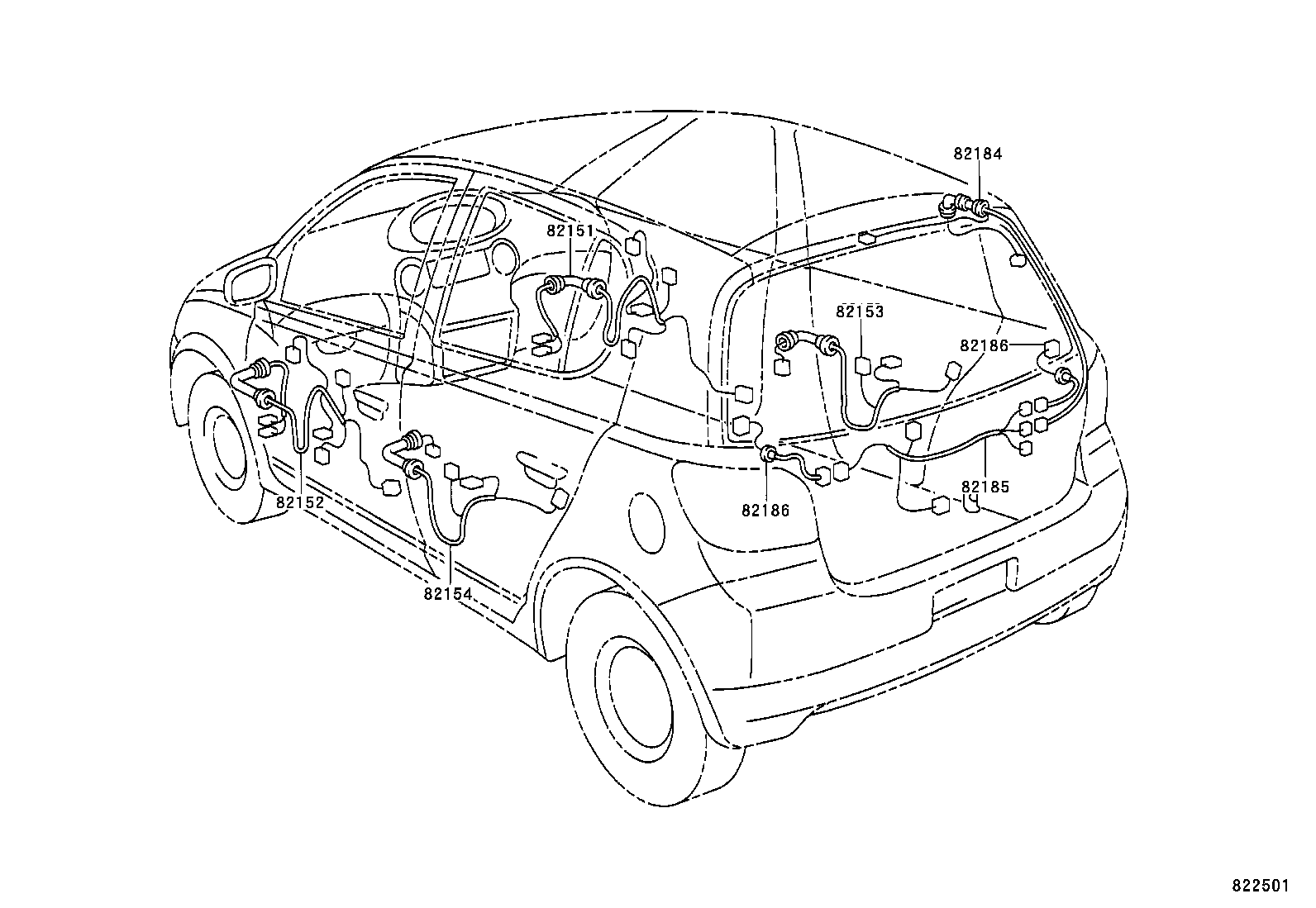  YARIS |  WIRING CLAMP