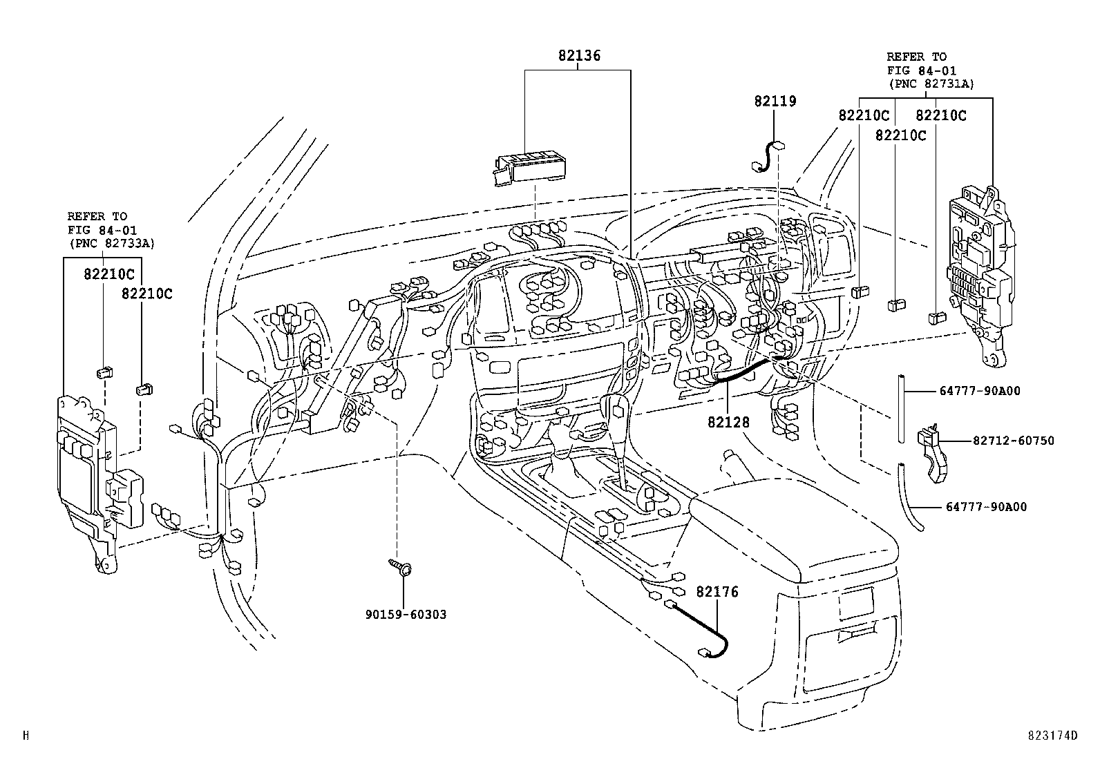  LAND CRUISER 100 |  WIRING CLAMP