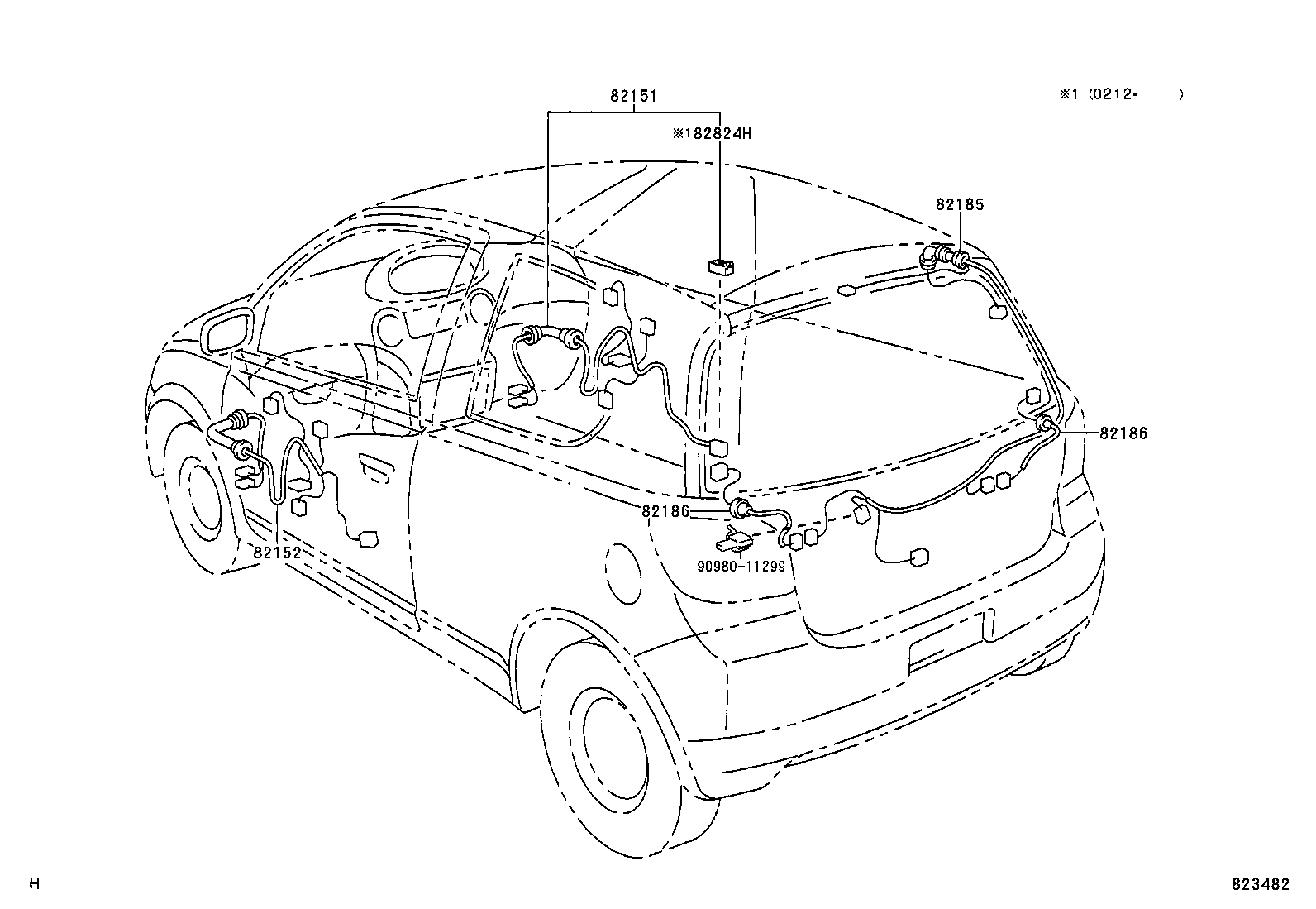  YARIS |  WIRING CLAMP