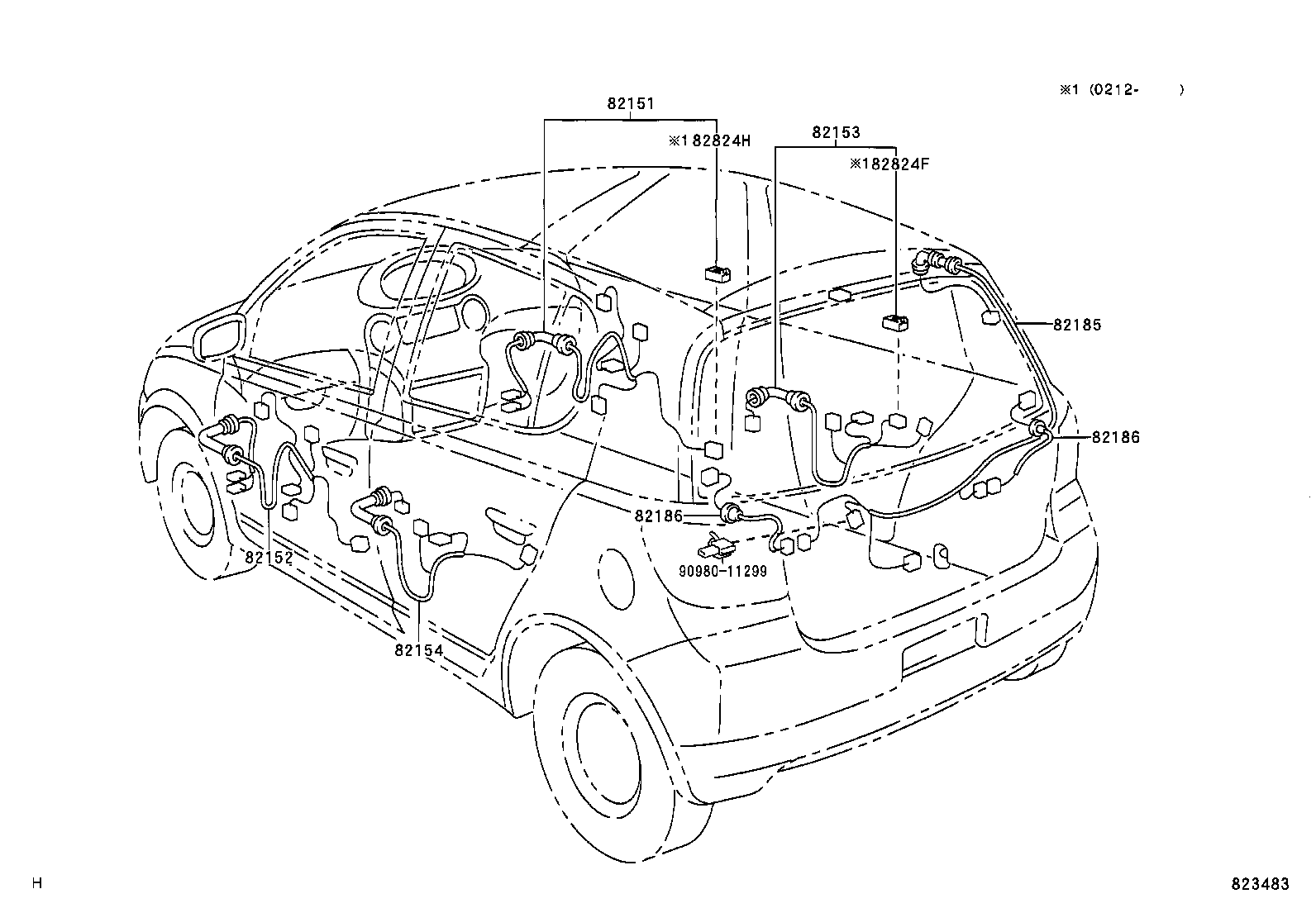  YARIS |  WIRING CLAMP