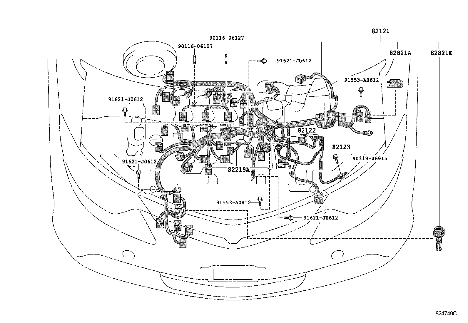  PREVIA TARAGO |  WIRING CLAMP