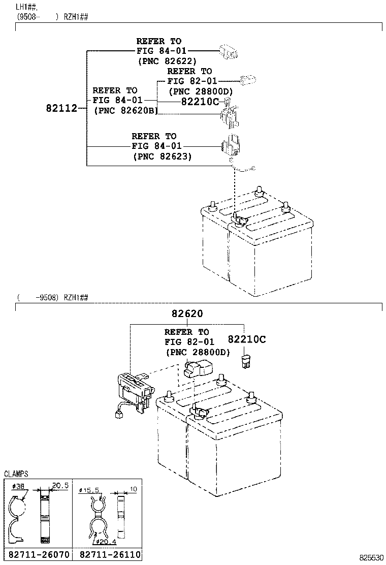  HIACE VAN COMUTER |  WIRING CLAMP