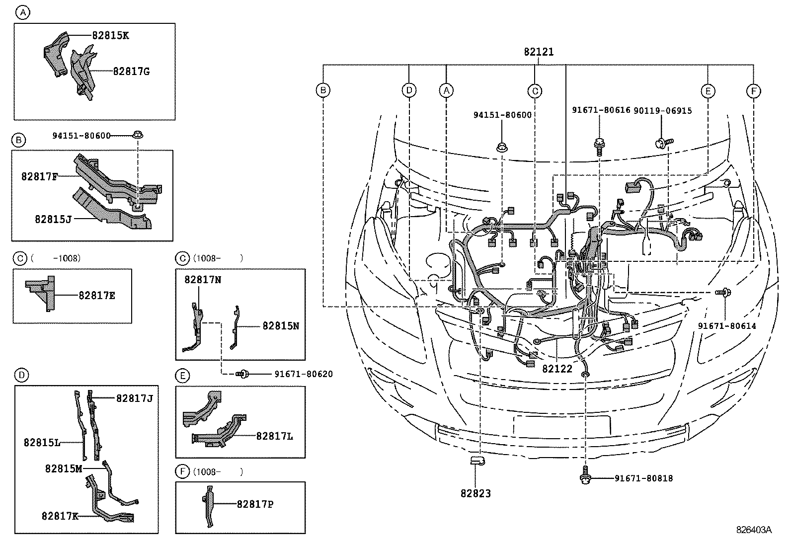  URBAN CRUISER |  WIRING CLAMP