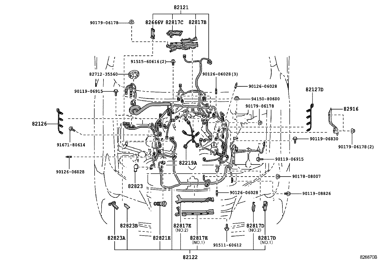  GX460 |  WIRING CLAMP