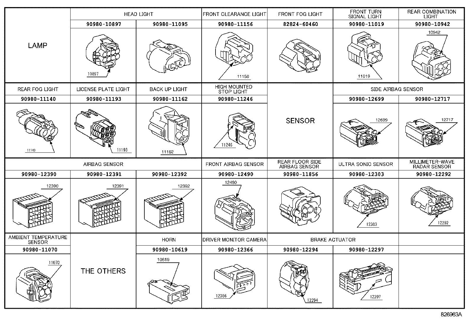  GX460 |  WIRING CLAMP