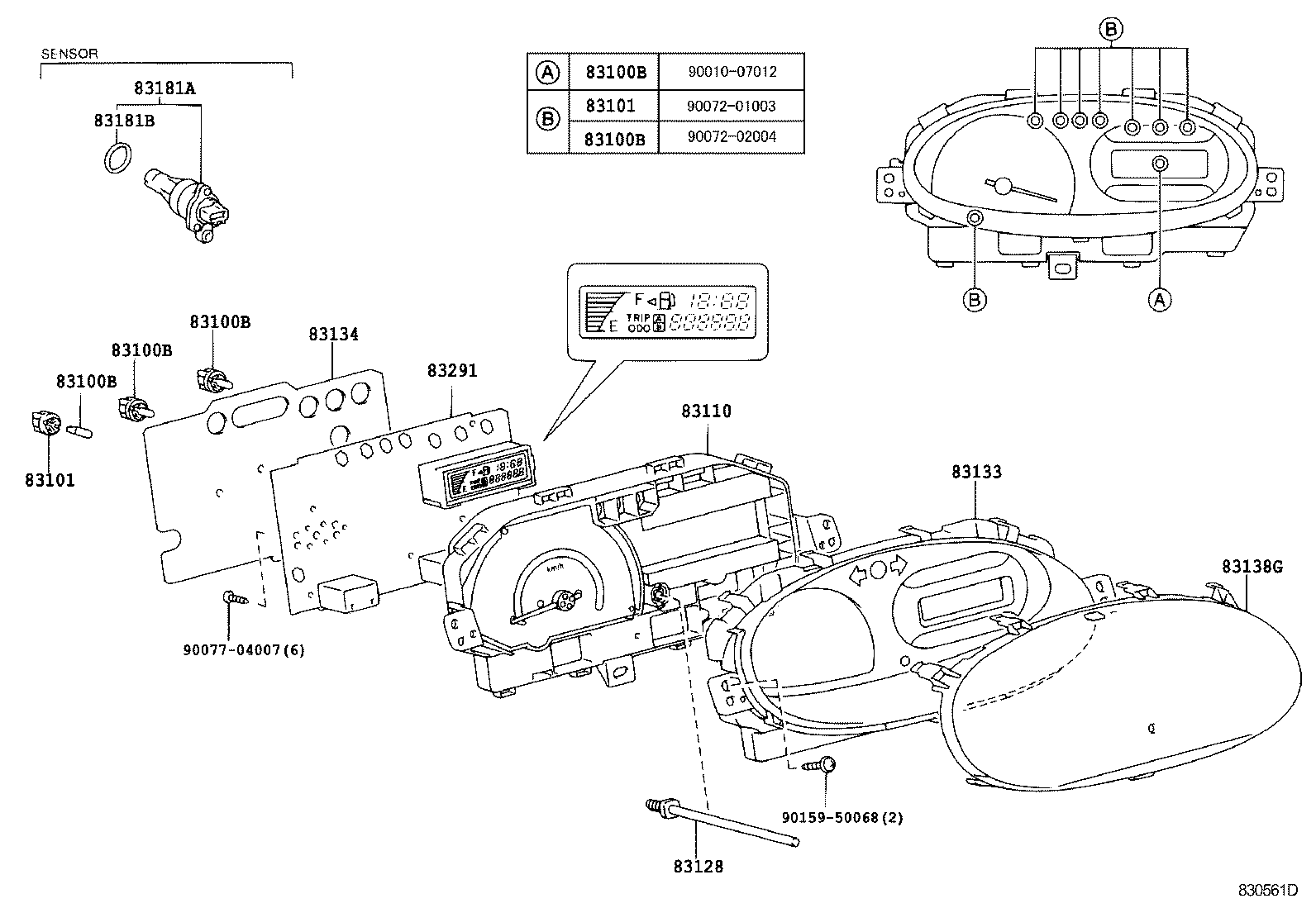  YARIS ECHO VERSO |  METER