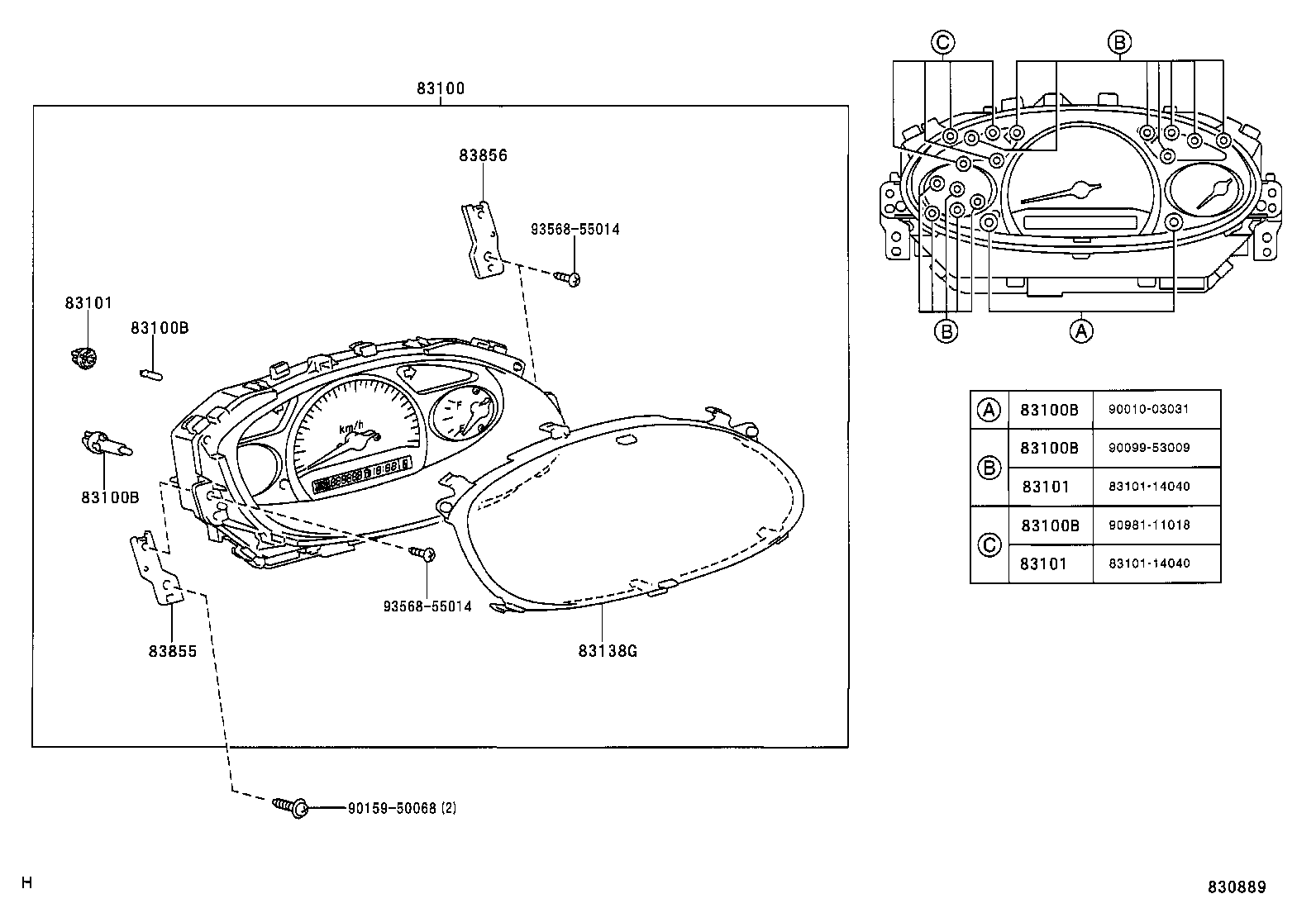  YARIS |  METER