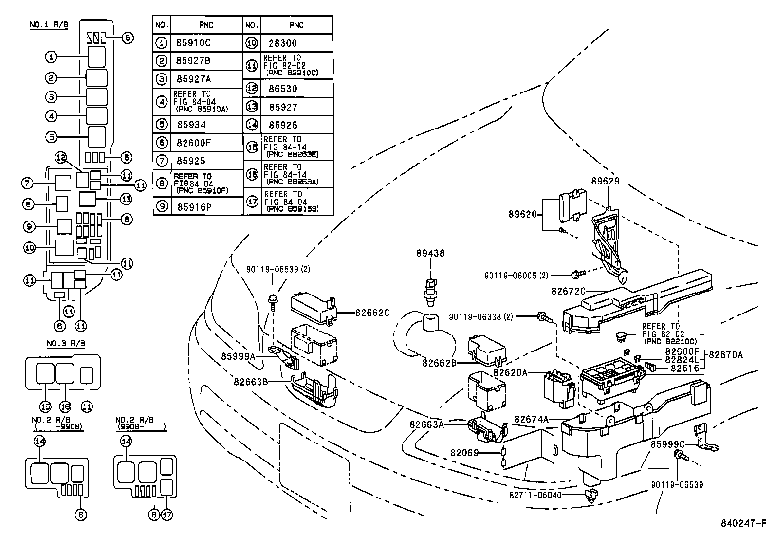  CAMRY |  SWITCH RELAY COMPUTER