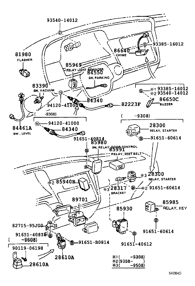  HIACE VAN COMUTER |  SWITCH RELAY COMPUTER