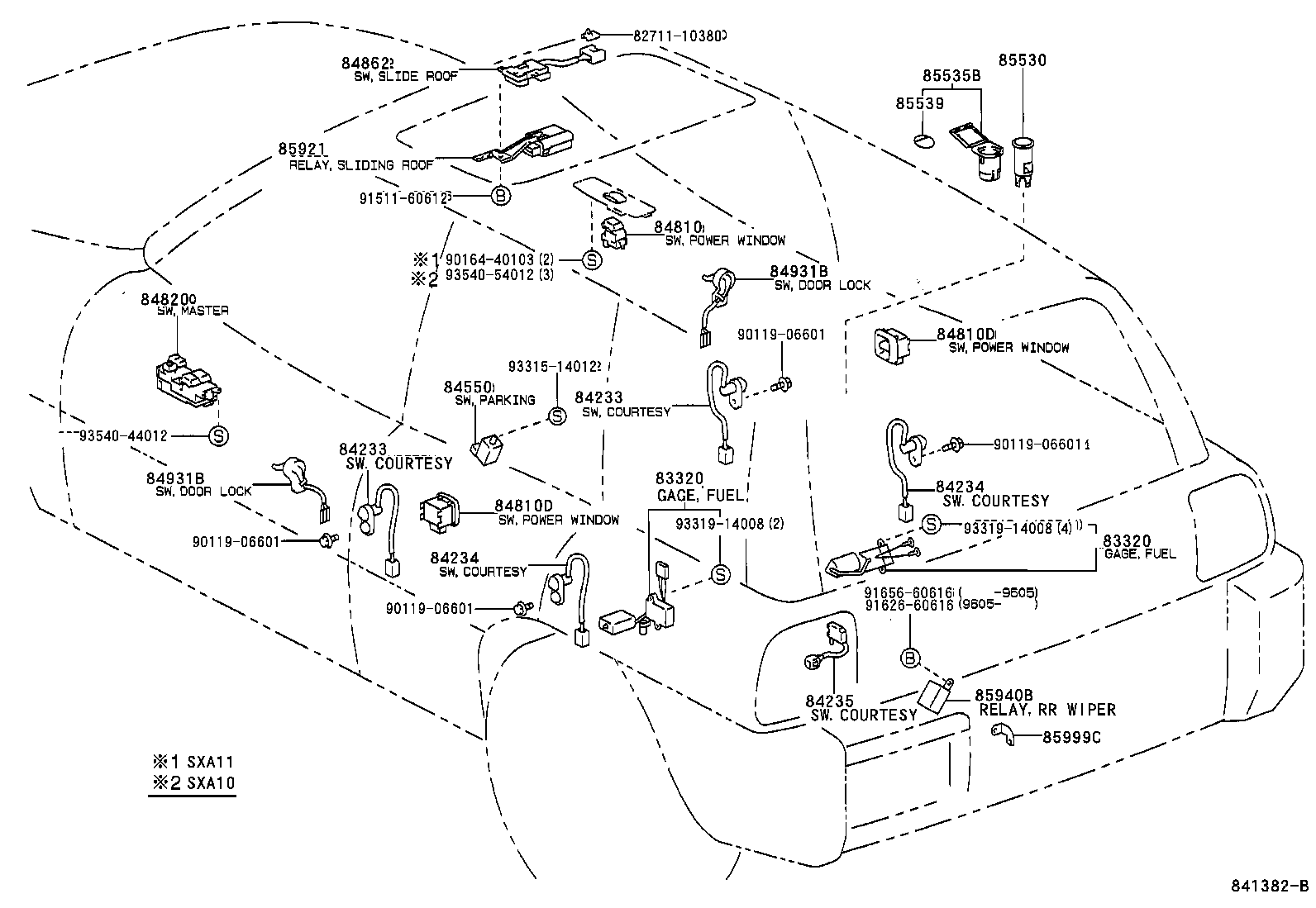  RAV4 |  SWITCH RELAY COMPUTER