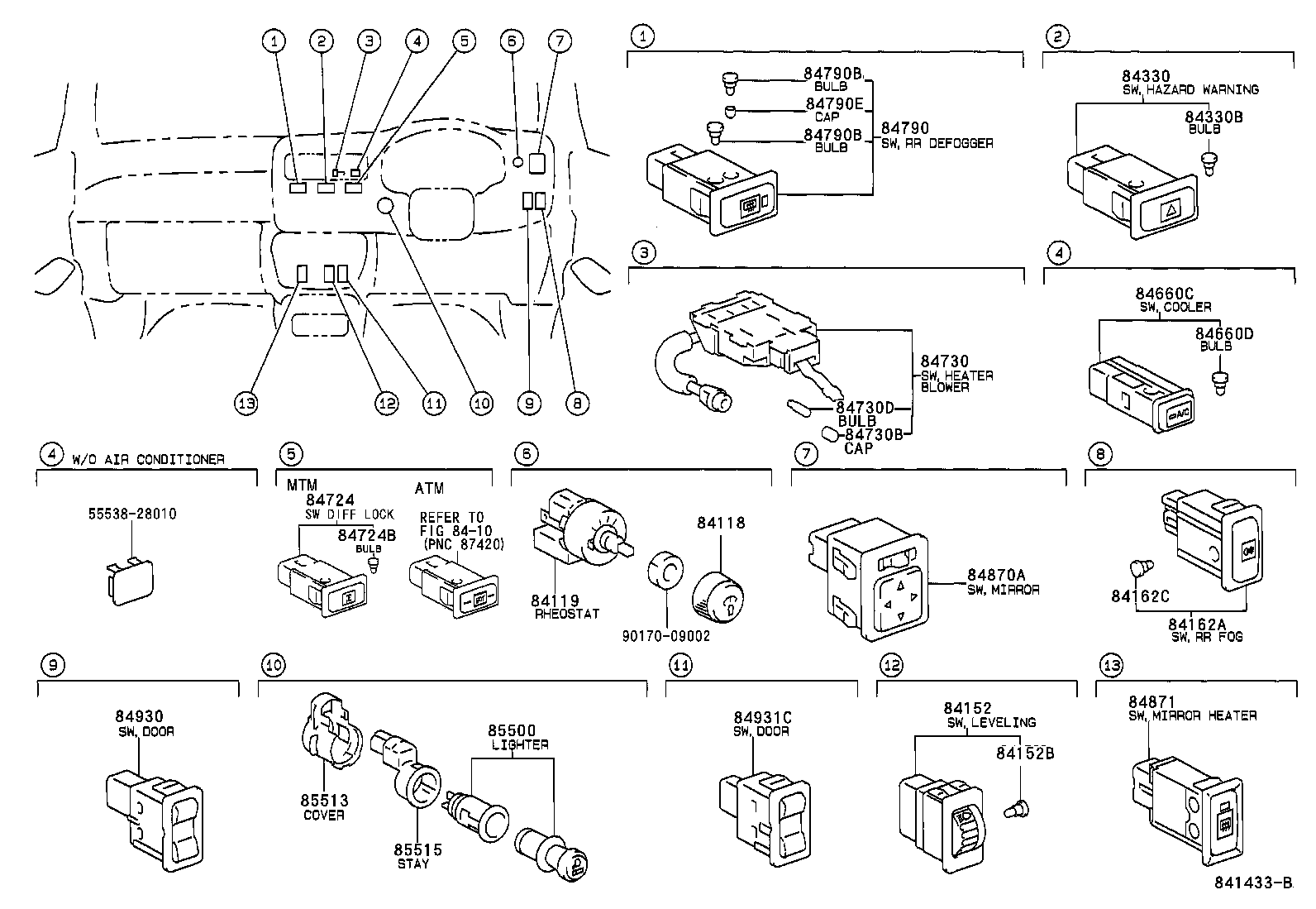  RAV4 |  SWITCH RELAY COMPUTER