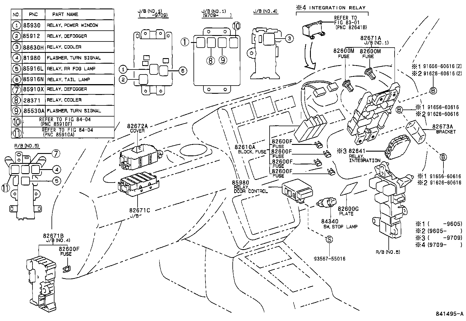  RAV4 |  SWITCH RELAY COMPUTER