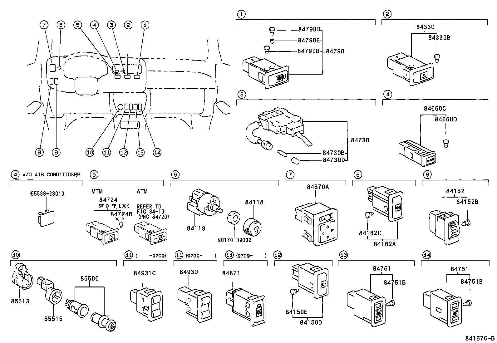  RAV4 |  SWITCH RELAY COMPUTER