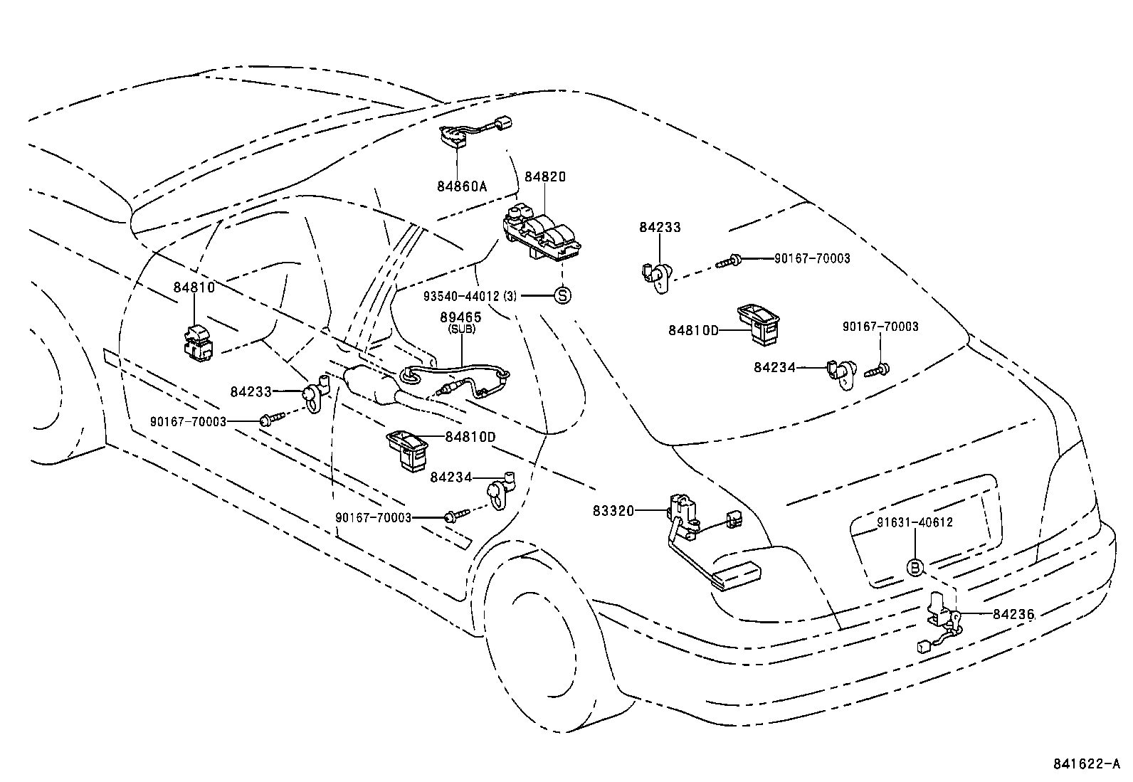  AVENSIS |  SWITCH RELAY COMPUTER