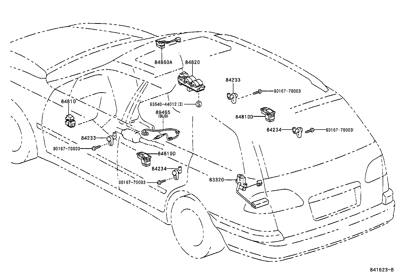  AVENSIS |  SWITCH RELAY COMPUTER