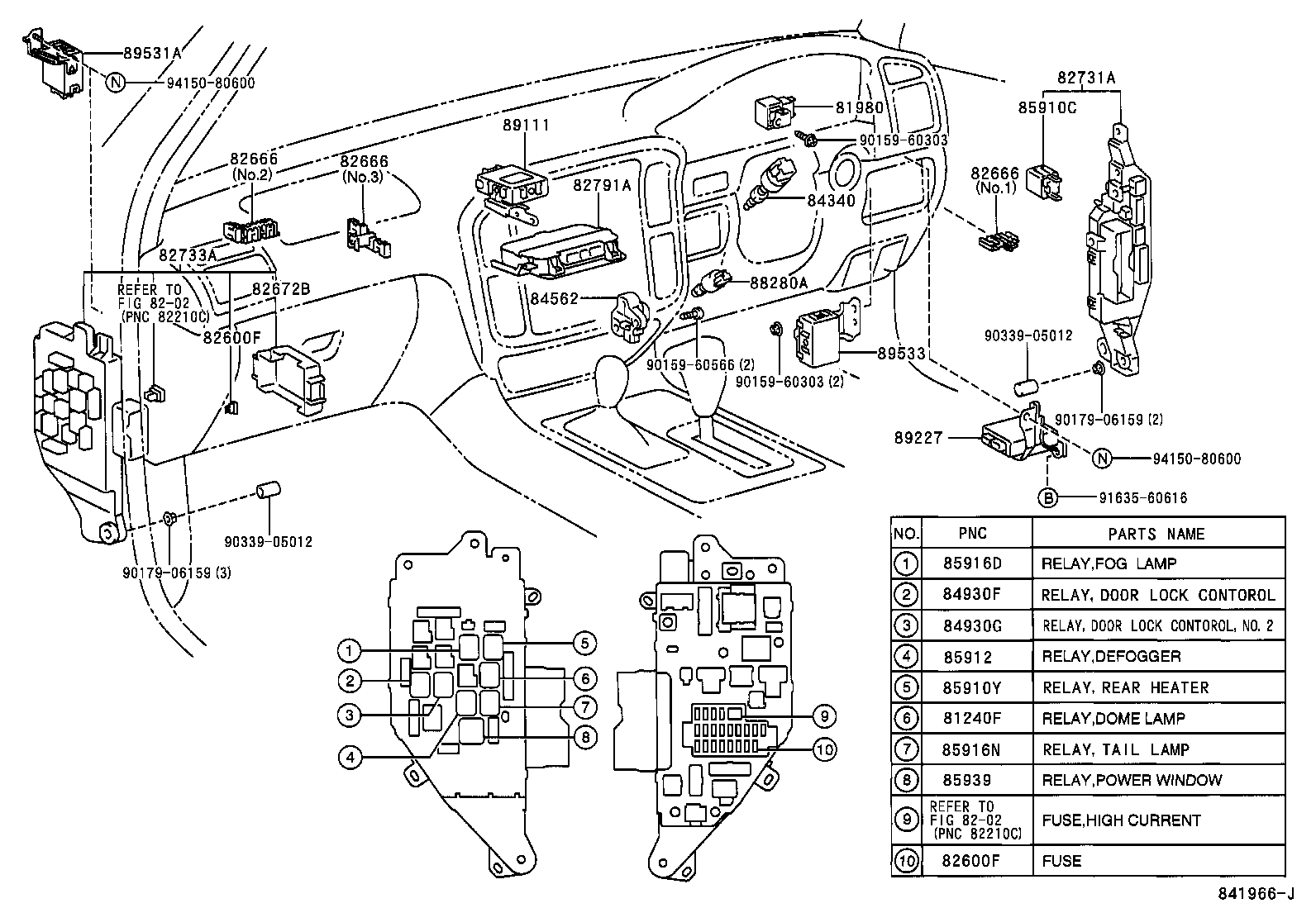  LAND CRUISER 100 |  SWITCH RELAY COMPUTER