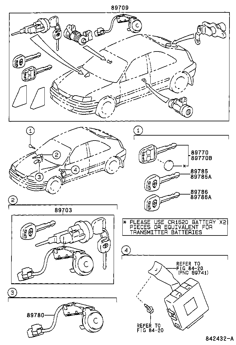  COROLLA |  ANTI THEFT DEVICE