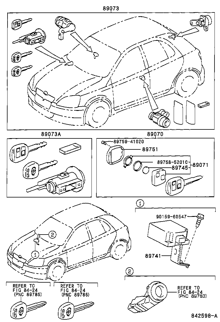  YARIS |  WIRELESS DOOR LOCK