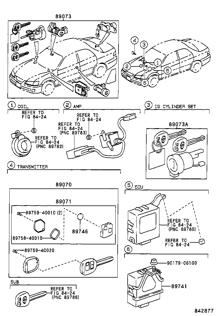  CAMRY |  WIRELESS DOOR LOCK