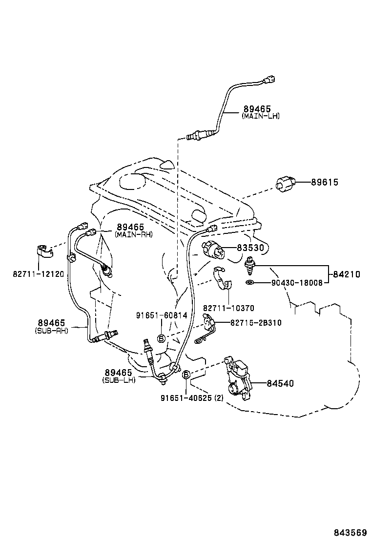  AVENSIS |  SWITCH RELAY COMPUTER