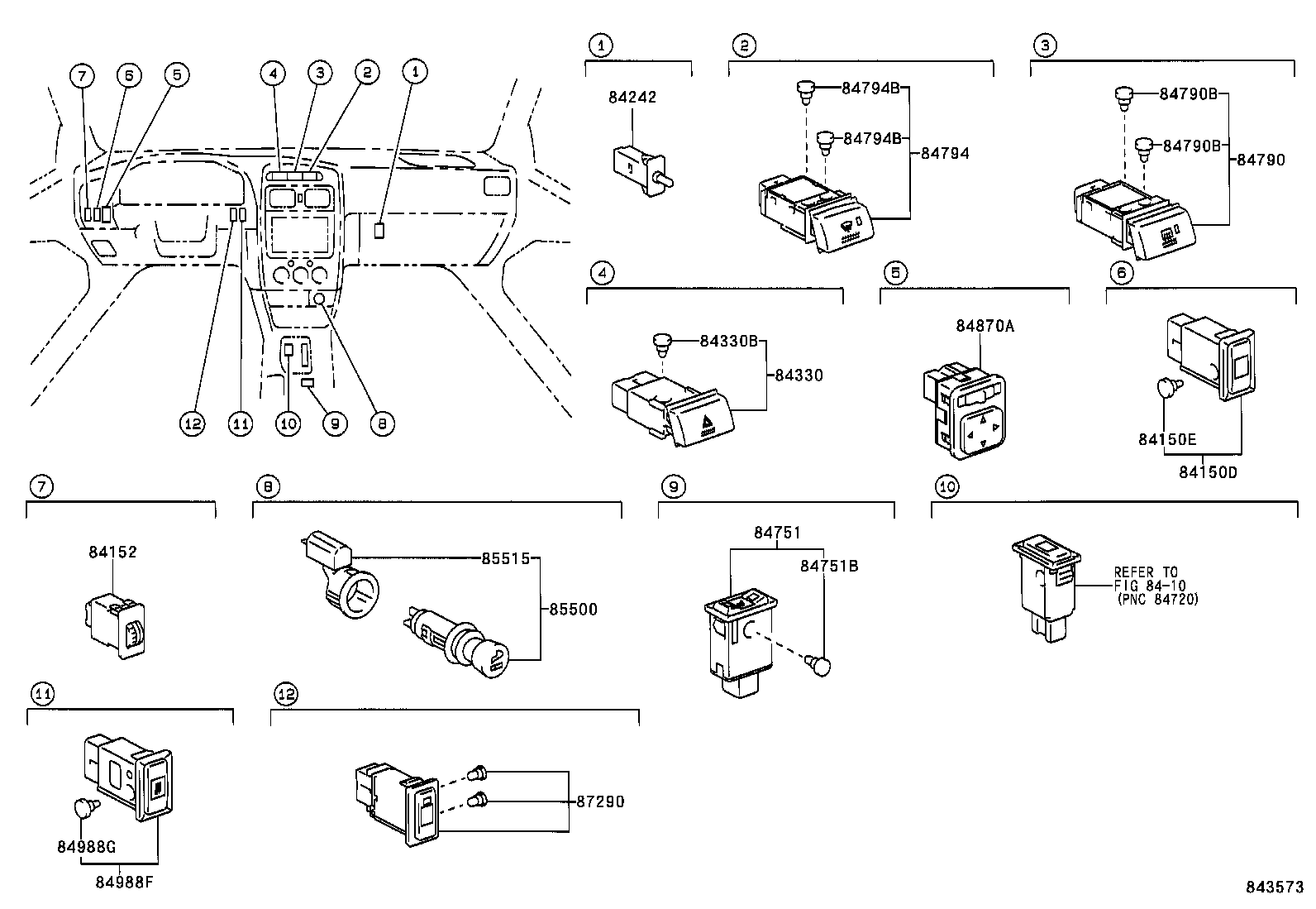  AVENSIS |  SWITCH RELAY COMPUTER