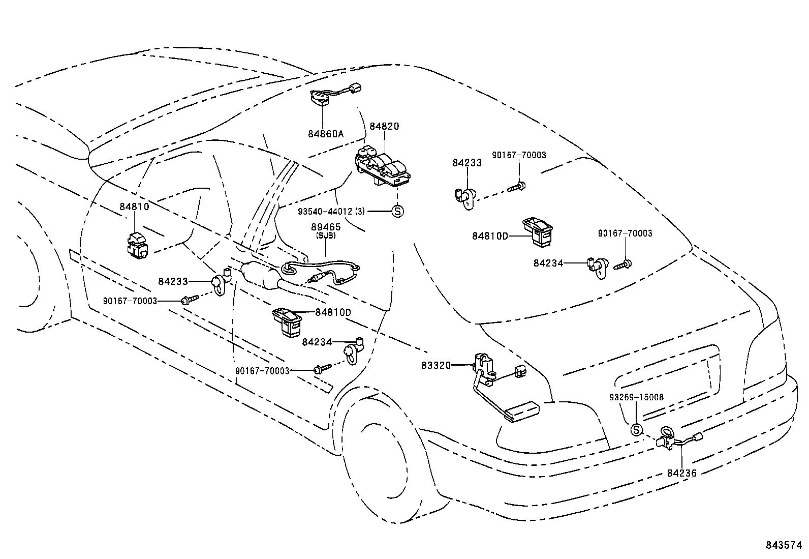  AVENSIS |  SWITCH RELAY COMPUTER