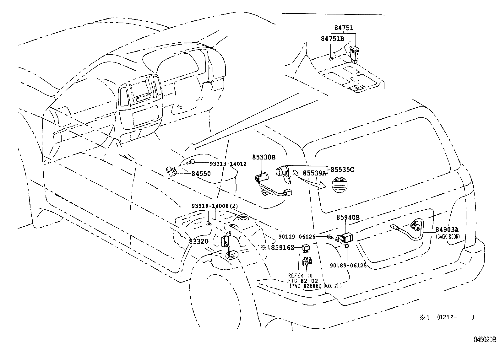  LAND CRUISER 100 |  SWITCH RELAY COMPUTER