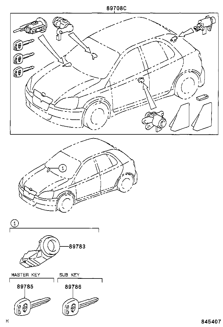  YARIS |  ANTI THEFT DEVICE