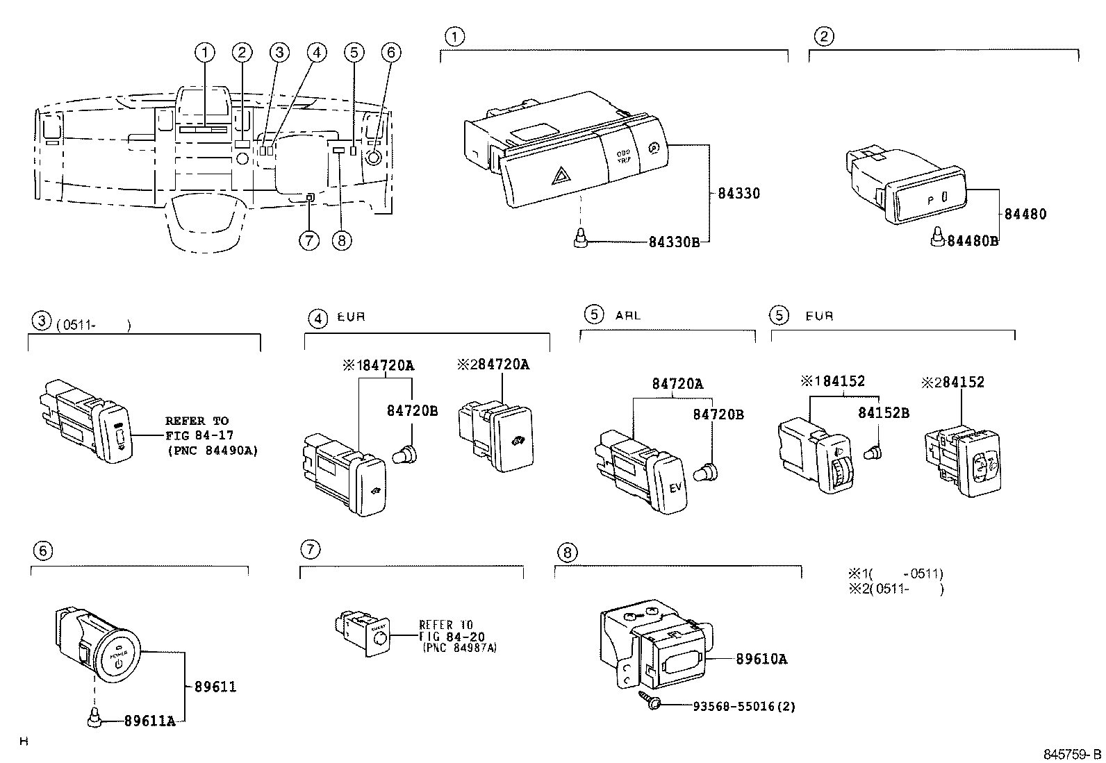  PRIUS |  SWITCH RELAY COMPUTER