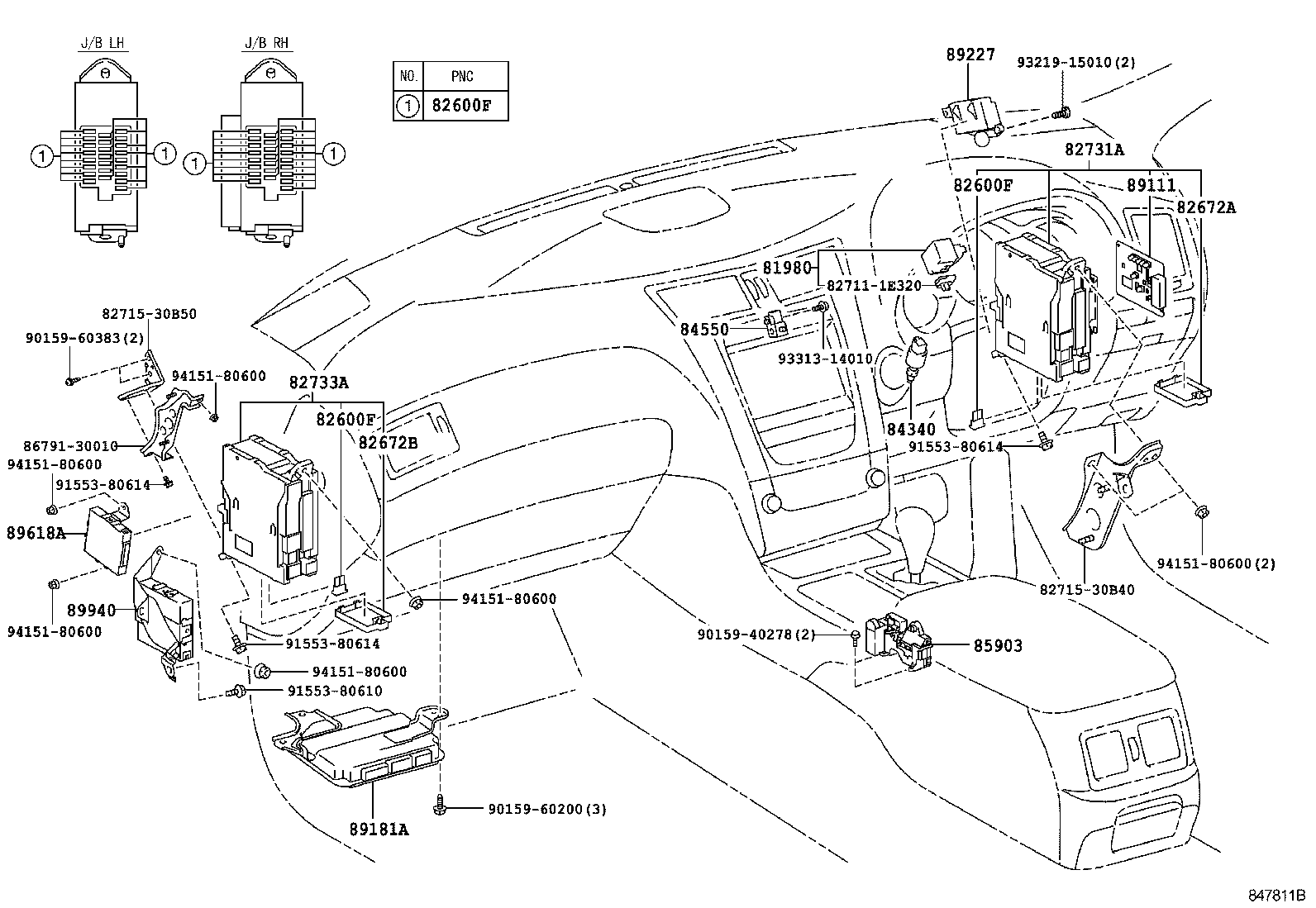  GS450H |  SWITCH RELAY COMPUTER