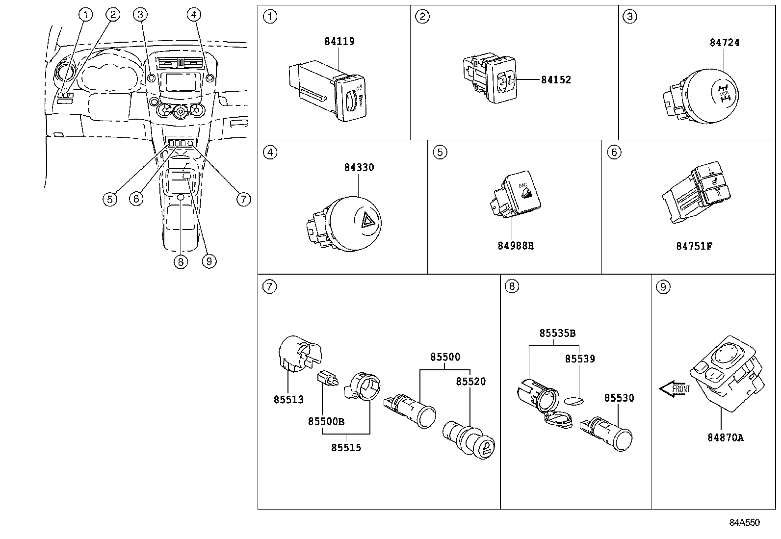  RAV4 |  SWITCH RELAY COMPUTER