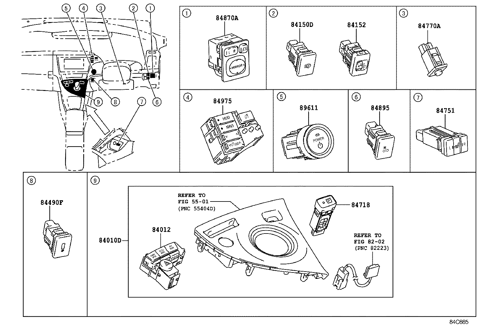  PRIUS |  SWITCH RELAY COMPUTER