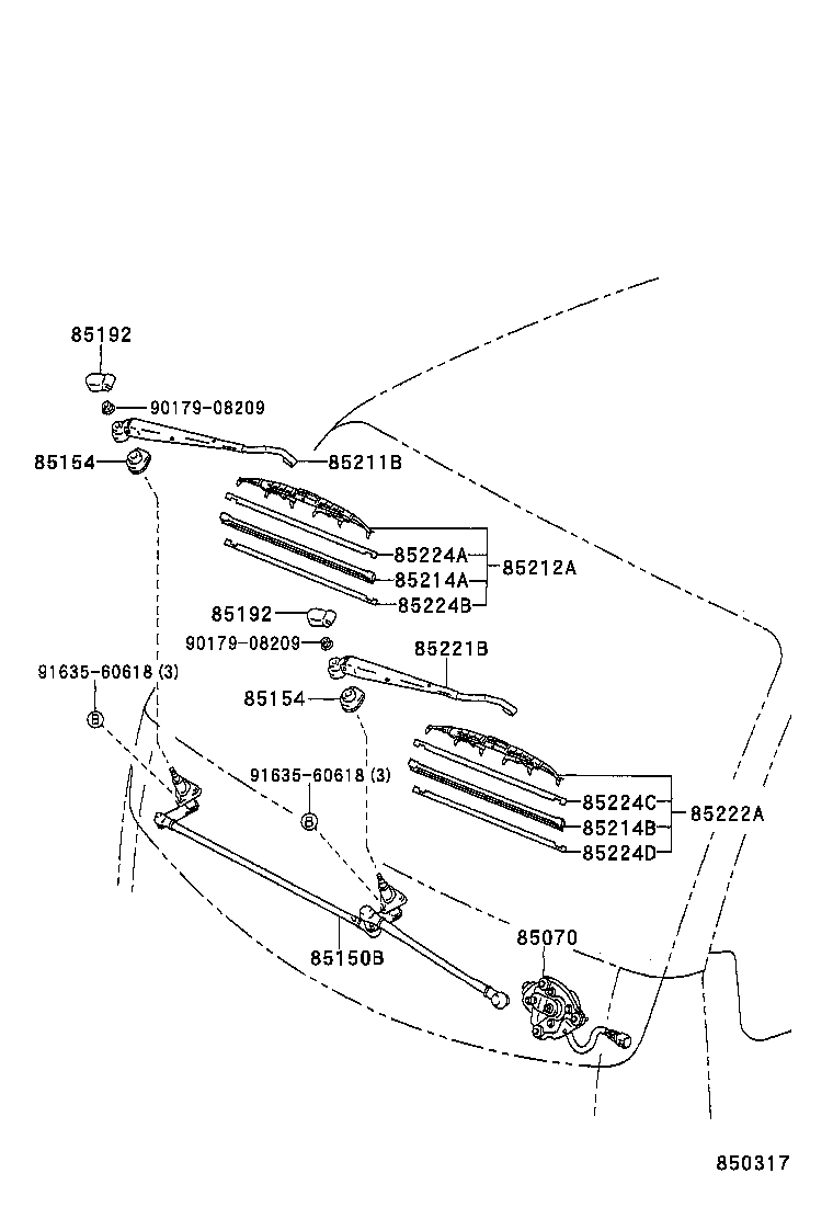  DYNA 200 |  WINDSHIELD WIPER