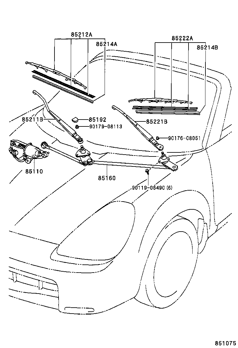  MR2 |  WINDSHIELD WIPER