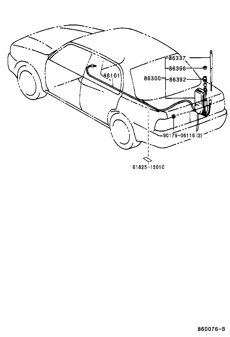  CAMRY |  ANTENNA